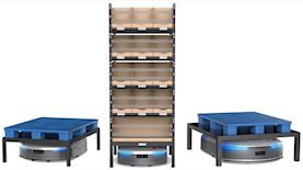 רובוטים לוגיסטיים, צילום: GOLDTECSYSTEMS